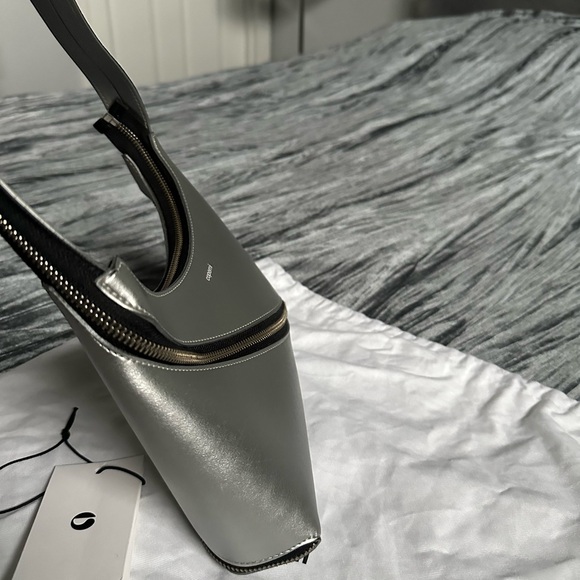 Coperni Metallic Silver Shoulder Bag - Picture 9 of 10